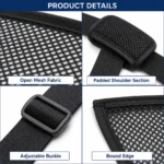 Breathable Mesh Arm Sling | Shoulder & Forearm Support for Injury Recovery RDB007 - Arm sling - Orthopedic Braces &amp...