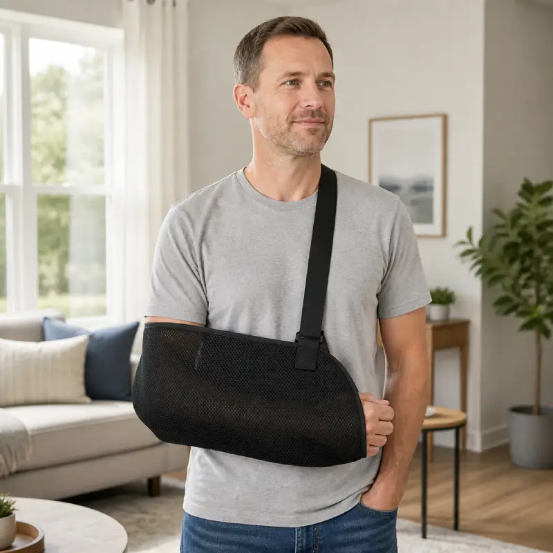 Arm sling(mesh fabric) RDB004 - Arm sling - Orthopedic Braces & Supports Manufacturer | Medical Braces Wholesale