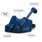 Shoulder Abduction Sling | 15 Degree Post-Op Shoulder Support Brace RDB008B - Arm sling - Orthopedic Braces & Supports...