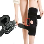 How to adjust angle of hinged knee brace orthopedic rehabilitation support